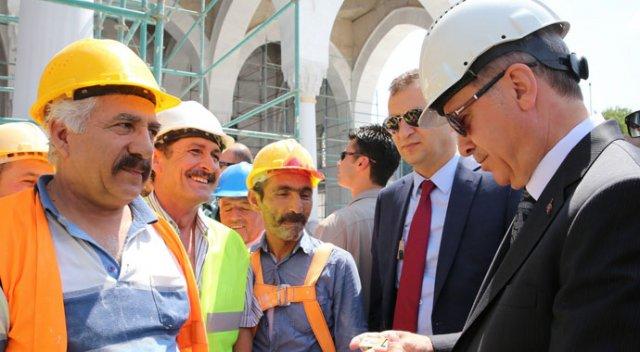 Erdoğan'dan 1 Mayıs Mesajı