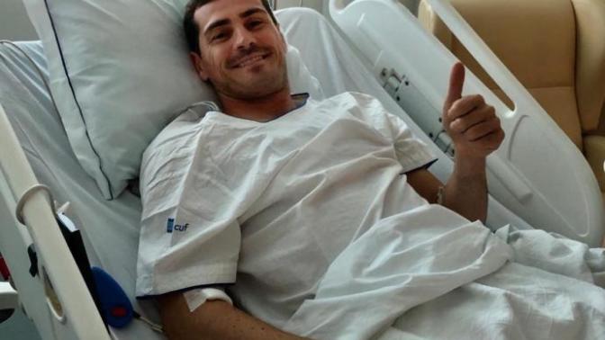 Porto Kalecisi Iker Casillas Sabah Antrenmanında Kalp Krizi Geçirdi (Hastaneden İlk Fotoğraf)