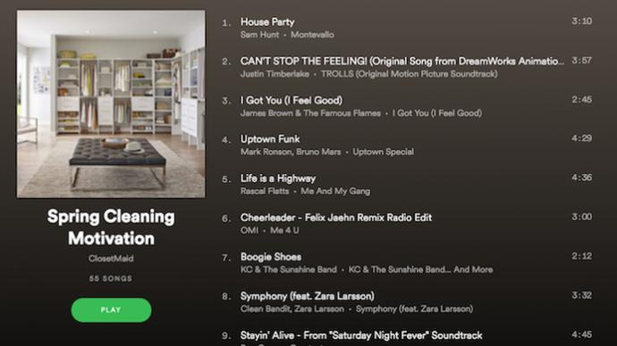 Playlist oluşturun