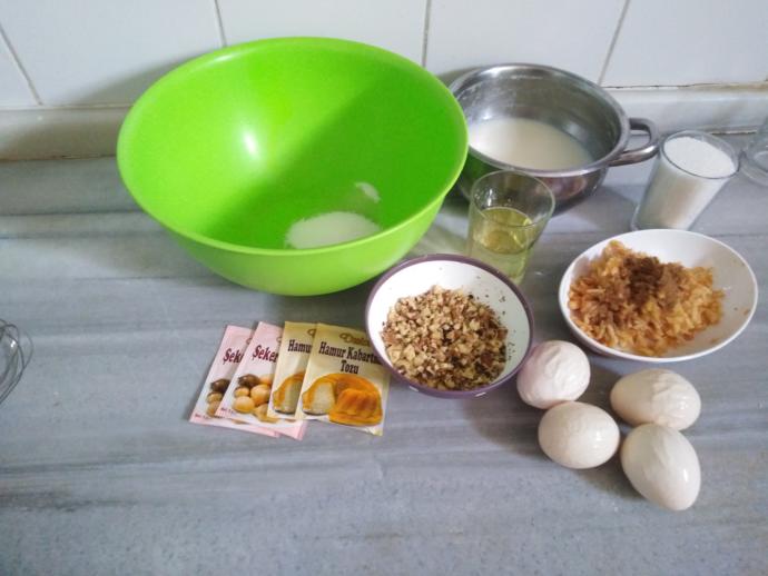Alfa'nın Elmalı Tarçınlı Cevizli Keki!