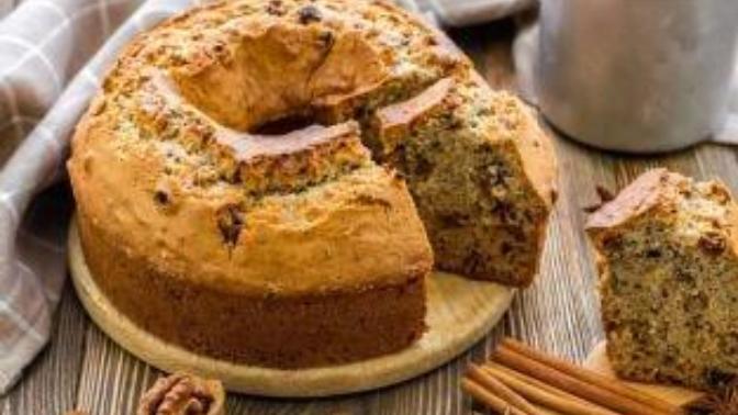 Alfa'nın Elmalı Tarçınlı Cevizli Keki!