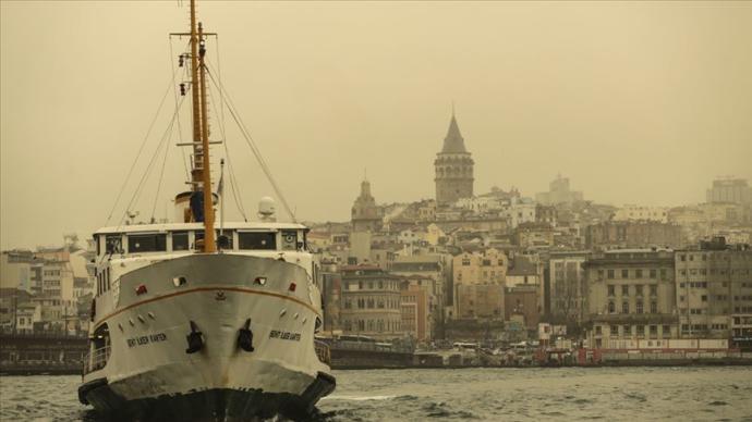 Marmara ve Ege'ye Bu Gece İçin Kuzey Afrika Kaynaklı 'Toz Taşınımı' Uyarısı Yapıldı