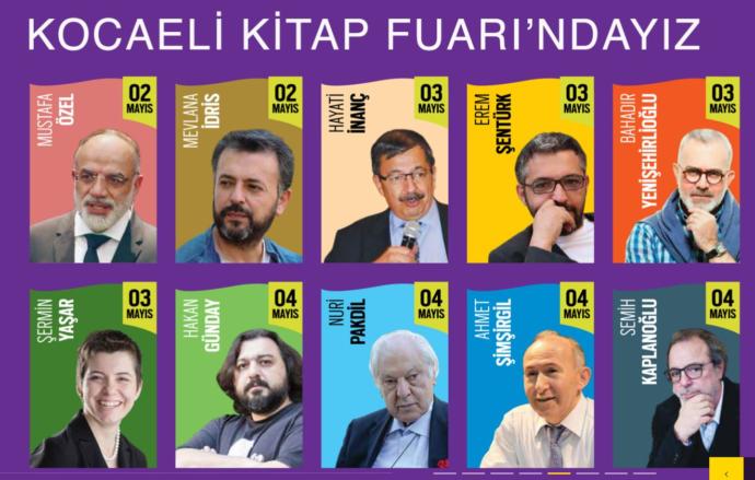 Birbirinden Ünlü İsimlerin Katıldığı 11. Uluslararası Kocaeli Kitap Fuarını Gezdim