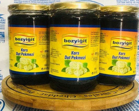 GÖKSUBEY KARS KAĞIZMAN DUT PEKMEZİ EV YAPIMI DOĞAL NET 850 GR CAM KAVANOZ