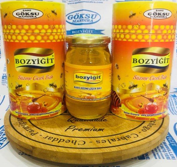 KARS GÖKSU MANDIRA BOZYİĞİT SÜZME ÇİÇEK BALI NET 450 GR