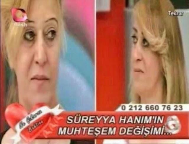 Süreyya bu sen misin inanamıyorum?