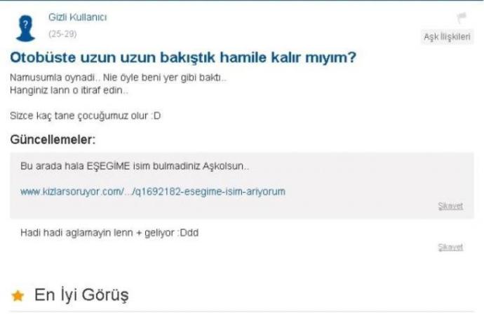 Beyin Yakan Paylaşımlarda Bugün: KizlarSoruyor'da Sorulmuş 14 İlginç Soru!