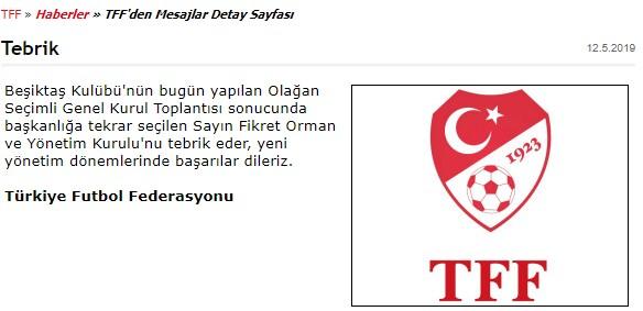 Fikret Orman 5. Kez Beşiktaş'ın Başkanı Oldu