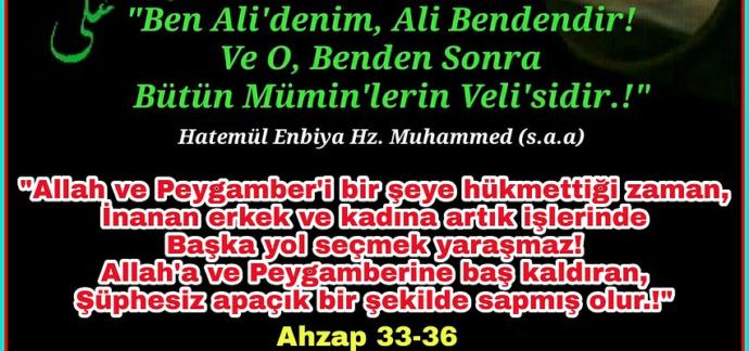 Mesajı iyi al.