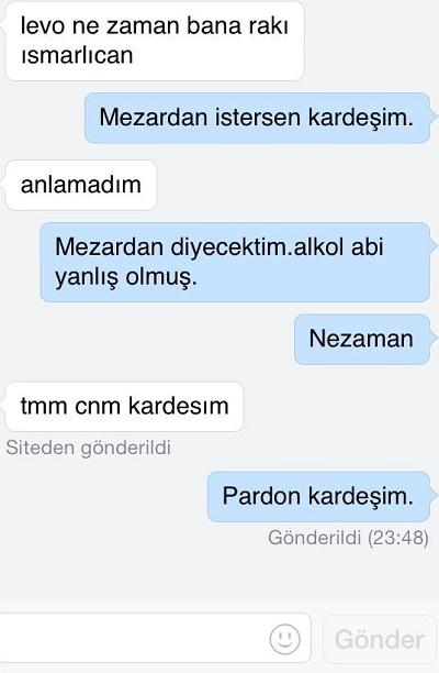 Yaşama Sevincimizi Elimizden Alanlarda Bugün: Otomatik Mesaj Düzeltme!