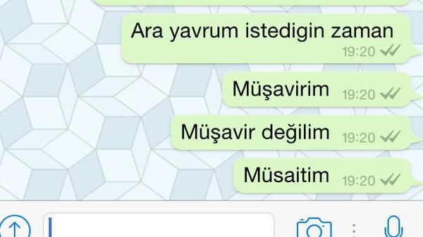Yaşama Sevincimizi Elimizden Alanlarda Bugün: Otomatik Mesaj Düzeltme!