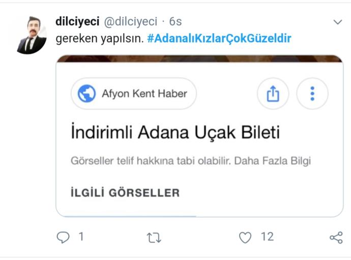 Gündem Adana, Twitter Twitter Olalı Böyle Dayanışma Görmedi Hashtag: #AdanalıKızlarÇokGüzeldir
