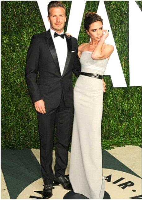 Victoria ve David Beckham çifti.
