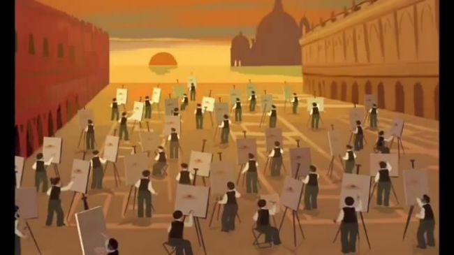 Sanatın Kalbinden Kopma Bir Animasyon: Le Tableau