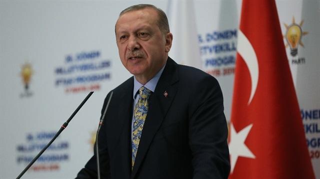Cumhurbaşkanı Recep Tayyip Erdoğan
