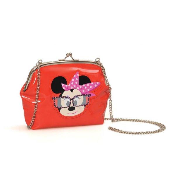 Minnie Mouse Omuz Çantası 20*16*5 cm Kırmızı