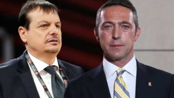 Başkan Ali Koç'tan "Bir Özür Bekliyorum" Diyen Anadolu Efes Başantrenörü Ergin Ataman'a Cevap Geldi