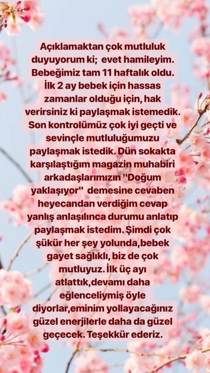 Hazal Kaya Hamile Mi? Instagram'dan Açıkladı
