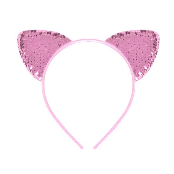 Pembe Pullu Kedi Taç