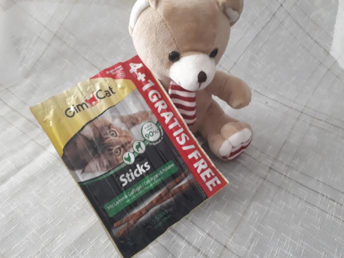 Kediler İçin Tahılsız Gimcat Kuzu Etli Ödül Çubuğu