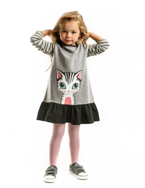 Lady Cat Kız Çocuk Elbise