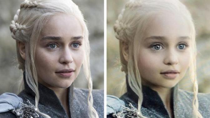 Snapchat'in "Baby Face" Filtresi Game Of Thrones Karakterlerine Uygulandı, Ortaya Yanağı Sıkılası Bebekler Çıktı