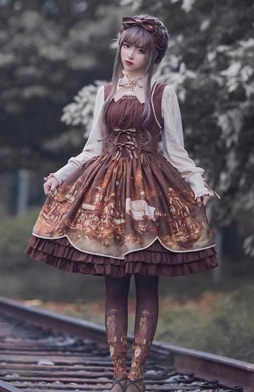 Steampunk Lolita stili
