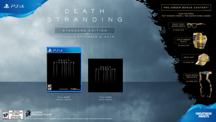 Kojima'nın Merakla Beklenen Oyunu Olan Death Stranding 8 Kasım 2019'da Çıkıyor!