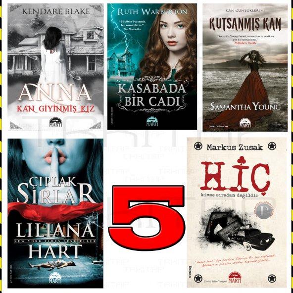 Korku, Gerilim, Aksiyon, Romantik ve Fantezi (5 Kitap)
