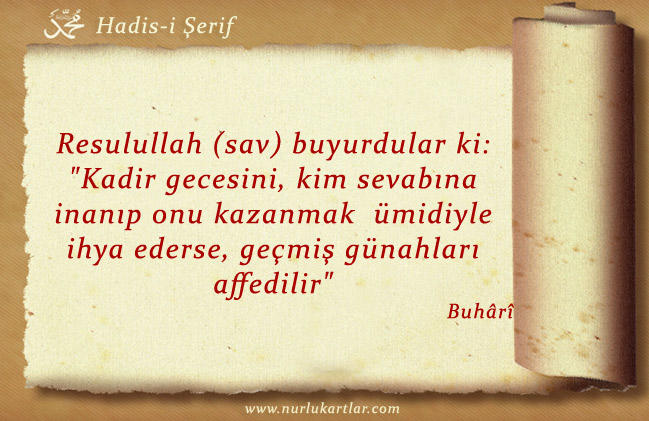 Bin Aydan Daha Hayırlı Bir Gece: Kadir Gecesi