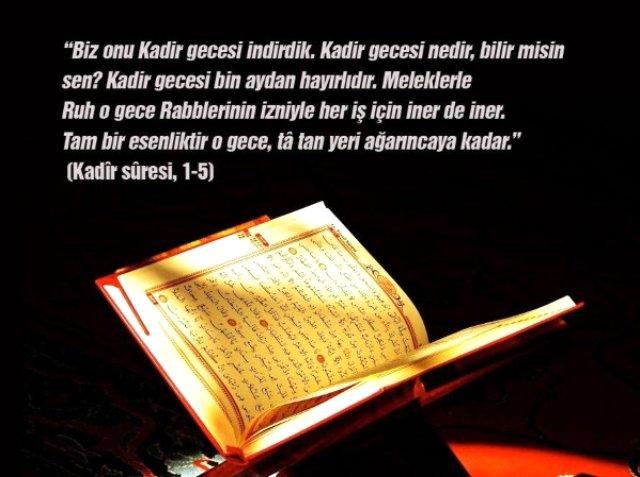 Bin Aydan Daha Hayırlı Bir Gece: Kadir Gecesi