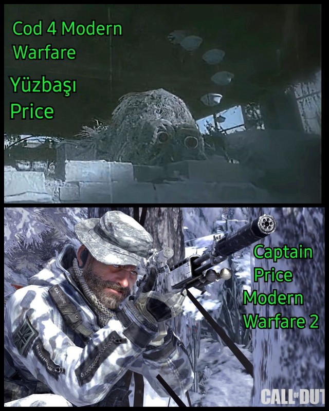 Captain Price Geri Dönüyor: Call of Duty Modern Warfare