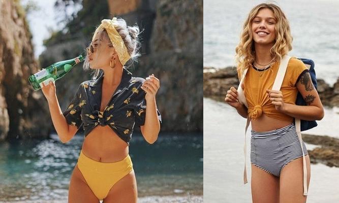 Plajların Tozunu Attırmak İsteyen Yüksek Bel Bikini Severlere Öneriler!