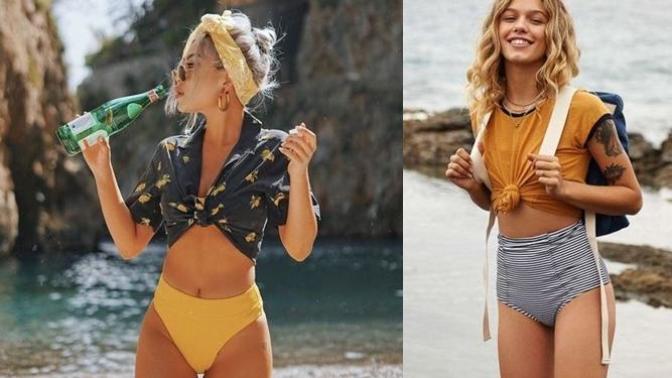 Plajların Tozunu Attırmak İsteyen Yüksek Bel Bikini Severlere Öneriler!