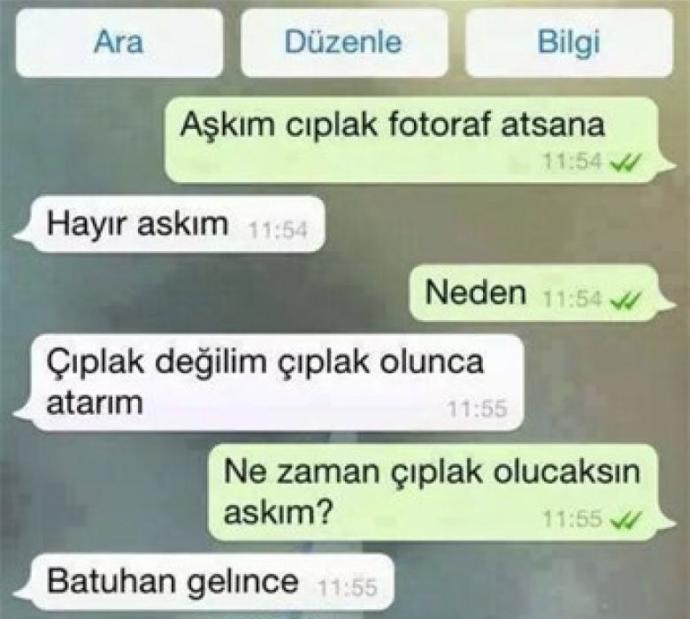 Efsaneleşmiş 20 Whatsapp Diyaloğu