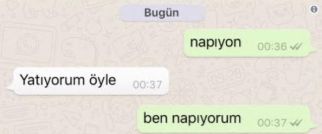 Efsaneleşmiş 20 Whatsapp Diyaloğu