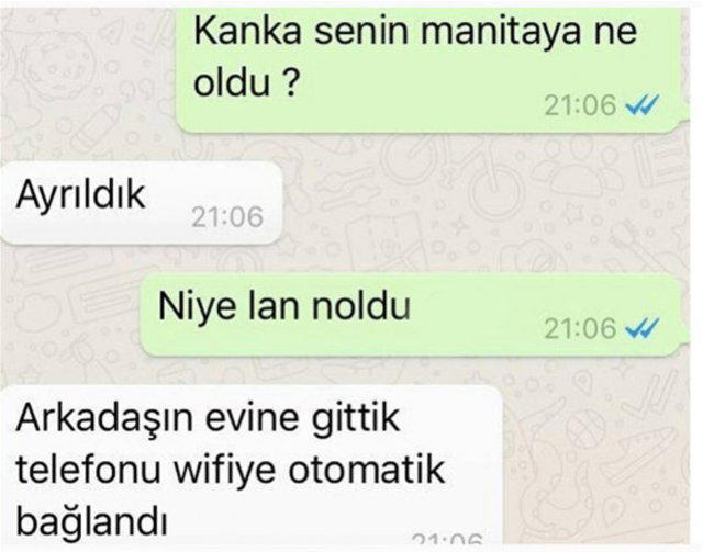 Efsaneleşmiş 20 Whatsapp Diyaloğu