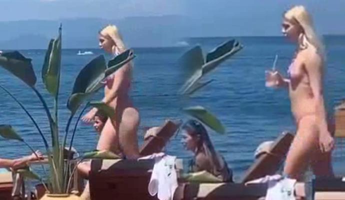 Bikini ile Görüntülenen Aleyna Tilki: Ben Zayıf Ya Da Kilolu Değilim Yanımdakiler Küçük