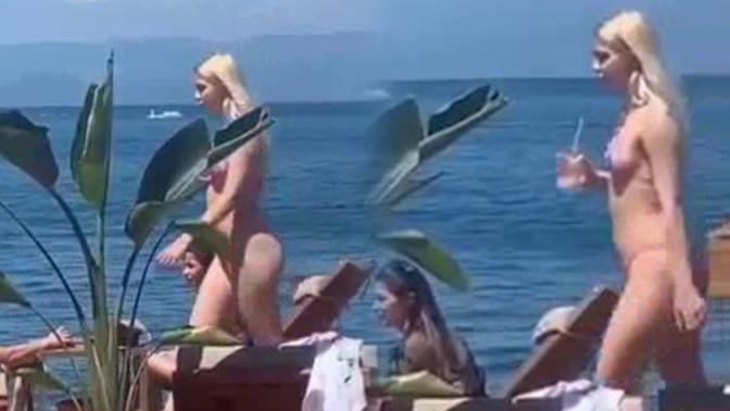 Bikini ile Görüntülenen Aleyna Tilki: Ben Zayıf Ya Da Kilolu Değilim Yanımdakiler Küçük