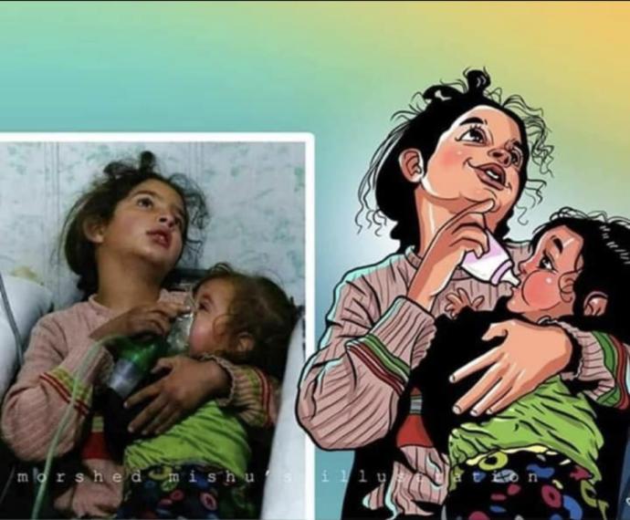 İllüstratör Morshed Mishu'nun İnsanı Hüzne Boğan