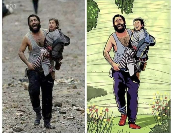 İllüstratör Morshed Mishu'nun İnsanı Hüzne Boğan