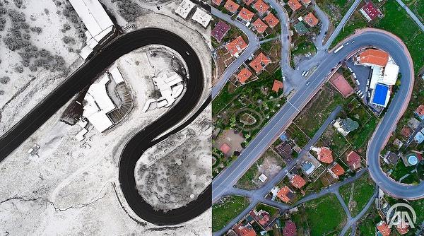 Kışla Yaz Aynı Karede (Foto Galeri)