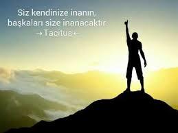 Kendinize Güvenin.