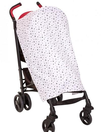 Sevi Bebe Müslin Bebek Arabası Örtüsü