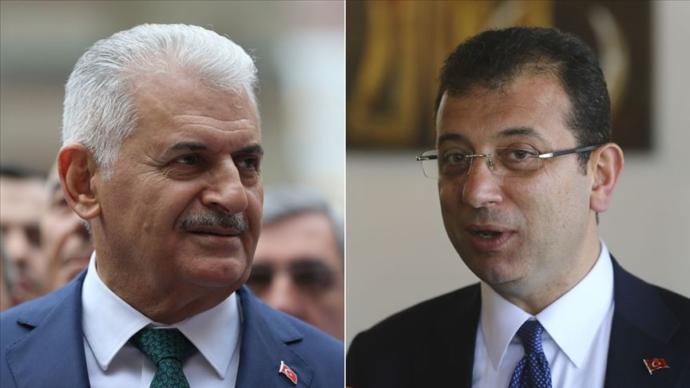 Binali Yıldırım - Ekrem İmamoğlu