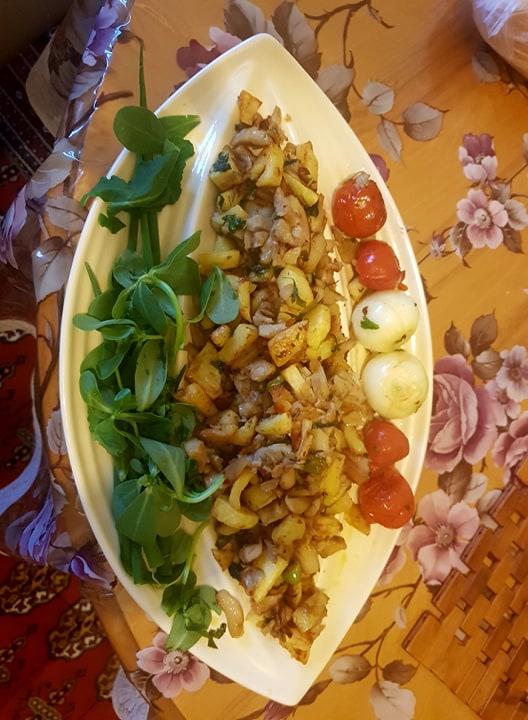 Patatesli İstiridye Mantar Tarifi