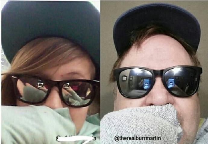 Kızının Selfie Resimlerini Trolleyen Instagram'ın En Baba Trolü: Chris Burr Martin