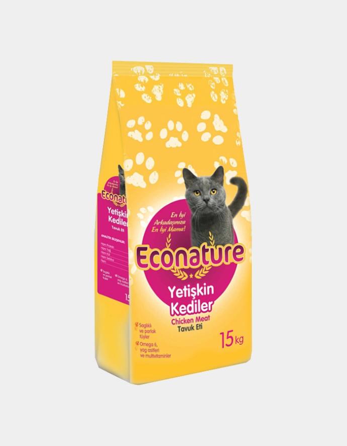 1 Kg Econature Tavuklu Kedi Maması