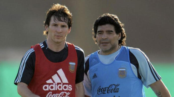 Messi - Maradona