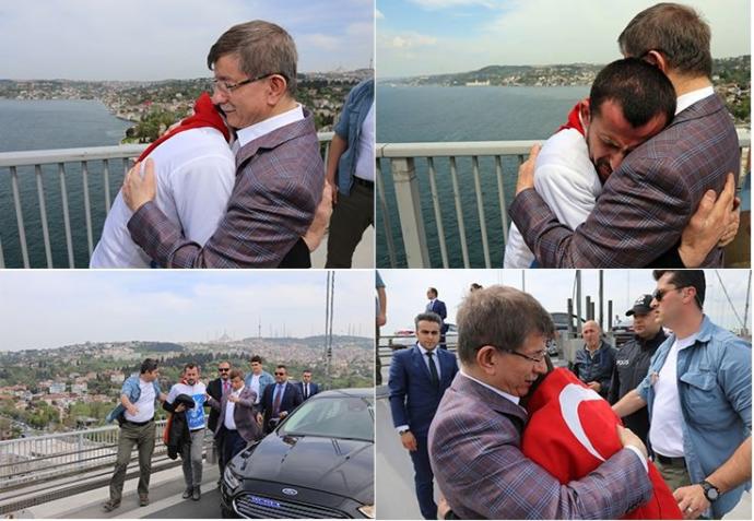 Binali Yıldırım'dan Kaza Yapan Motorcuya Jet Müdahale